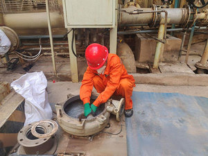 江苏南热电厂浆液循环泵壳体防磨