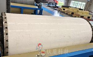 耐磨陶瓷磁选机滚筒表面防磨
